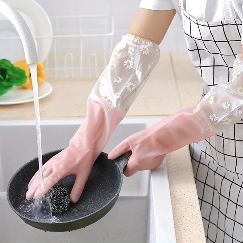 Home Cooking Appliances - Guanti in gomma a manica lunga
