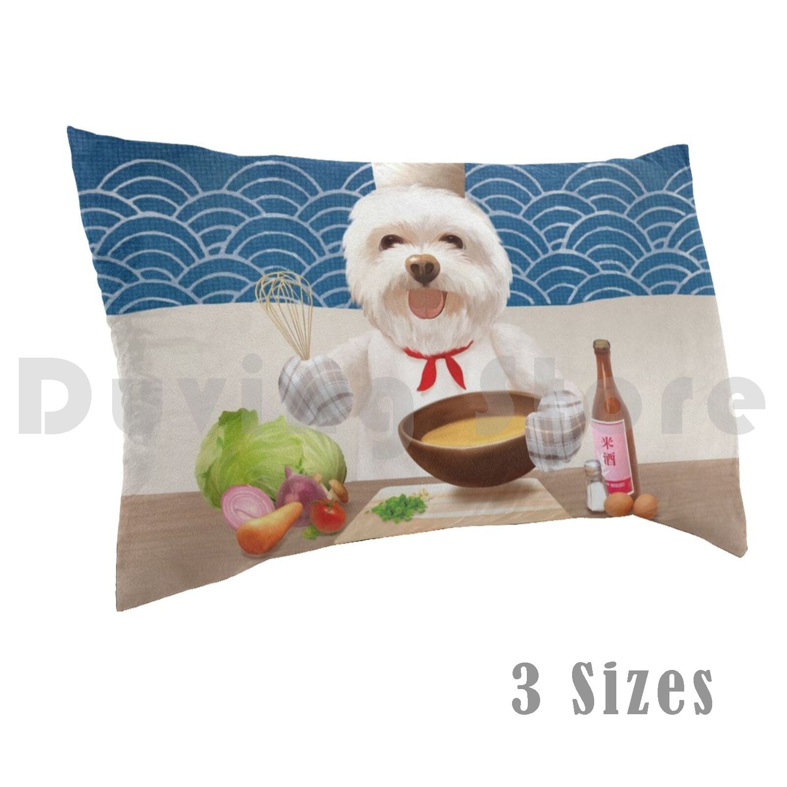 Home Cooking For Dogs - Federa per cuscino da piccolo chef