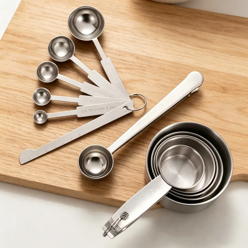 Home Cooking Supplies - Set di Cucchiai Dosatori Impilabili in