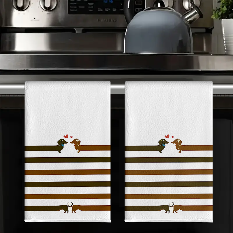2 pezzi, set di asciugamani da - Home Cooking For Dogs recensione e prezzo
