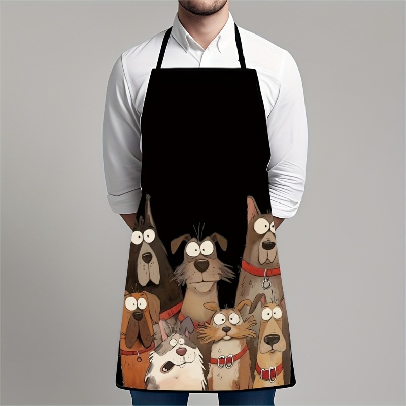 1 Pezzo Grembiule con Stampa d - Home Cooking For Dogs recensione e prezzo