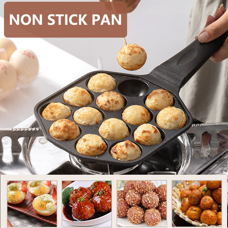 12/14 fori Takoyaki padella ma - Takoyaki Pan Cast recensione e prezzo